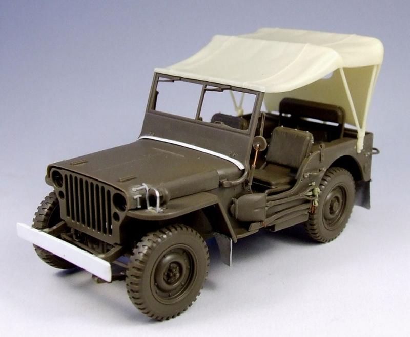 35038BM Willys Jeep Tarp Set & Masking Film For Tamiya Kit 1/35