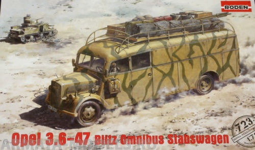 Rod723 Автобус 3.6-47 Blitz Omnibus Stabswagen Roden