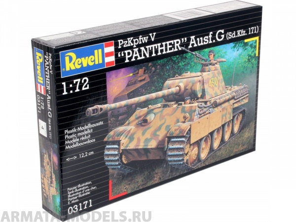 03171RE Немецкий средний танк PzKpfw V Panther Ausf.G Revell