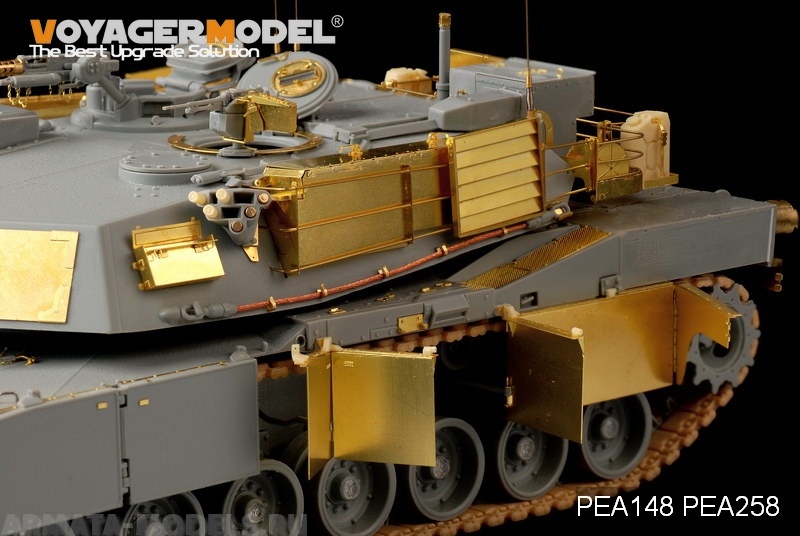 PEA258 Набор фототравления для Modern US Army M1A1/ M1A2 stowage bin/baskets/CIP(GP)