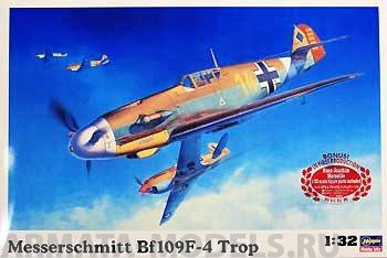 08881 Самолет Messerschmitt Bf109F-4 Trop