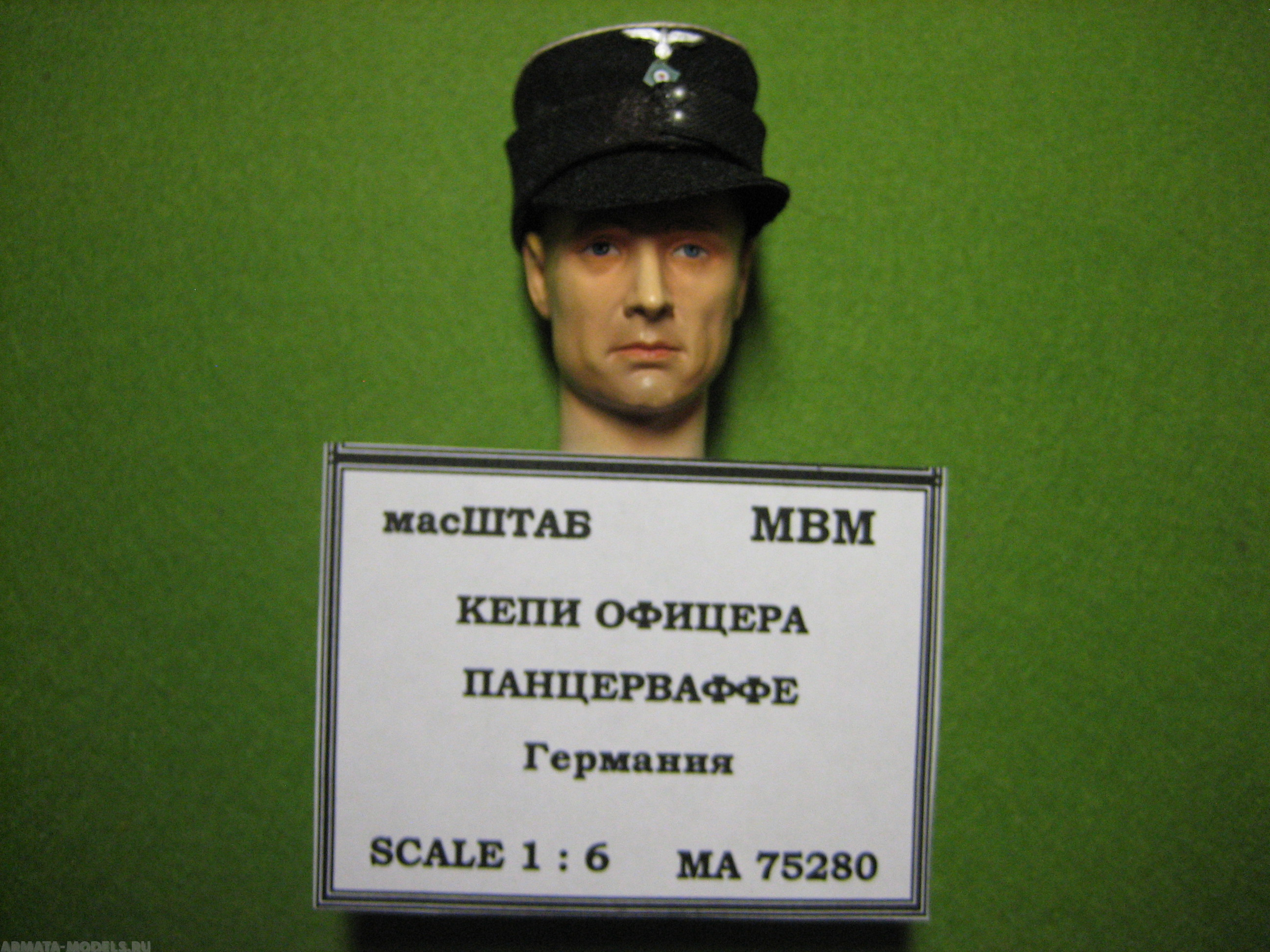 75280 Кепи офицера танкиста Вермахта