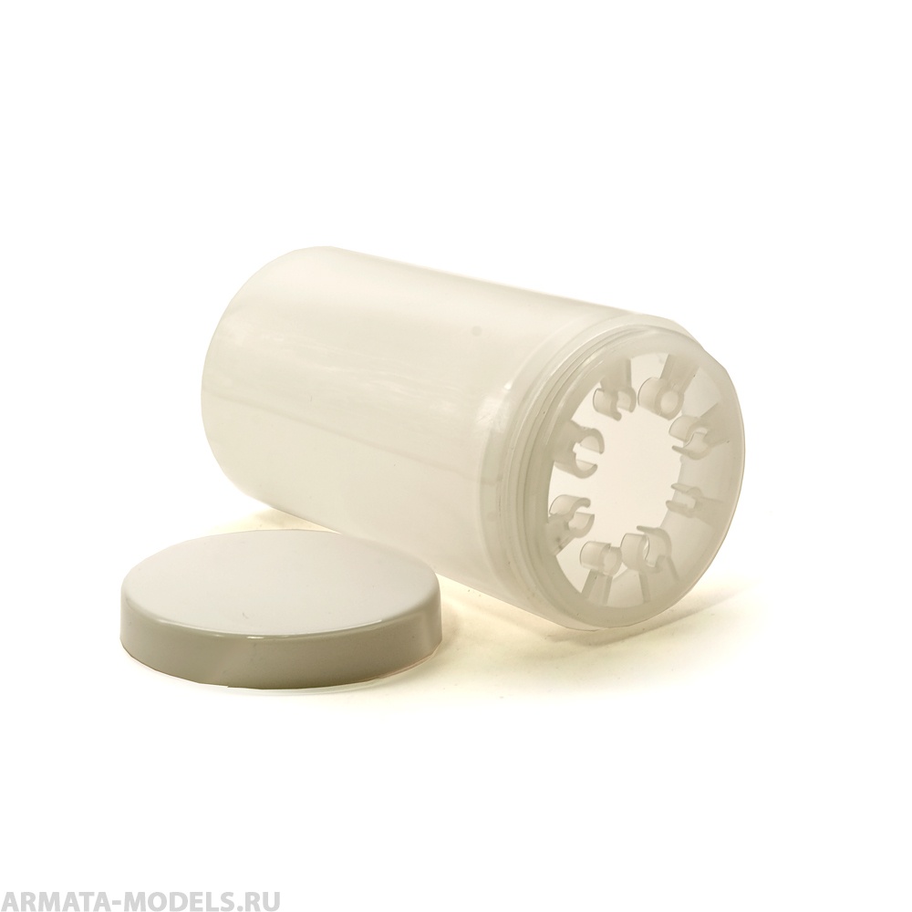 A10603IRP Стакан для мытья кистей, белая крышка