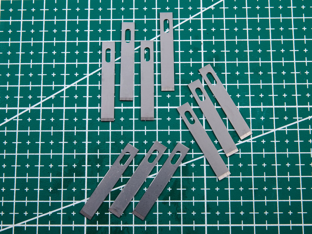 0624MCH Сменное лезвие модельного ножа №9 10 шт