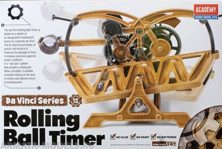 18174 DAVINCI ROLLING BALL TIMER Academy