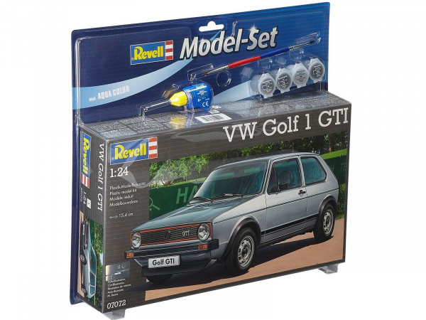 67072 ПОДАРОЧНЫЙ НАБОР С МОДЕЛЬЮ АВТОМОБИЛЯ VW GOLF 1 GTI (1:24) Revell
