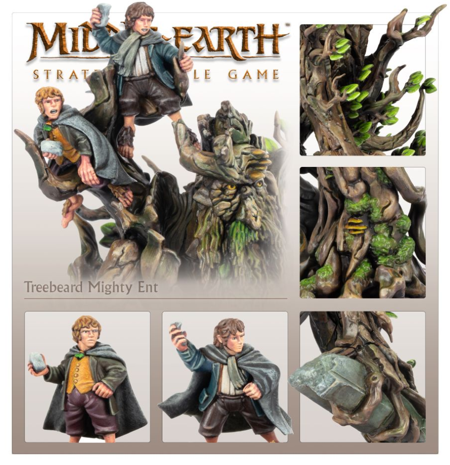 30-52GW Набор Властелин Колец. Могучий Энт Древобород (Treebeard Mighty Ent)