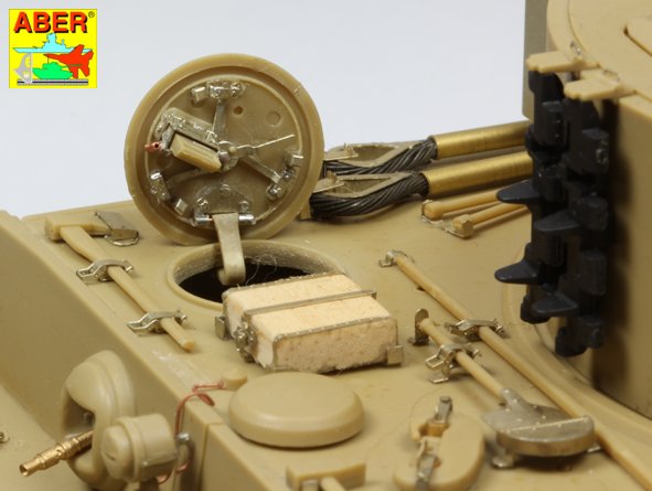 ABR-35-K20  Дополнения для  Pz.Kpfw. VI Ausf.E (Sd.Kfz.181) Tiger I – Late version для Tamiya 1/35