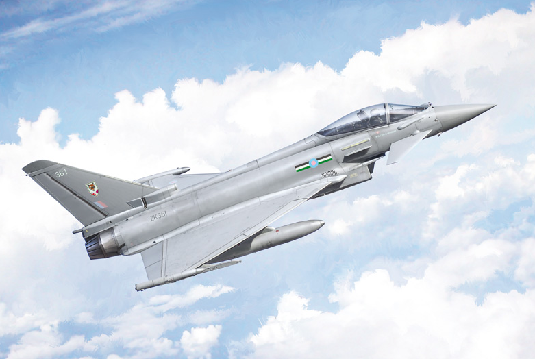 1457ИТ Самолет EF-2000 Typhoon in R.A.F. Service Italeri