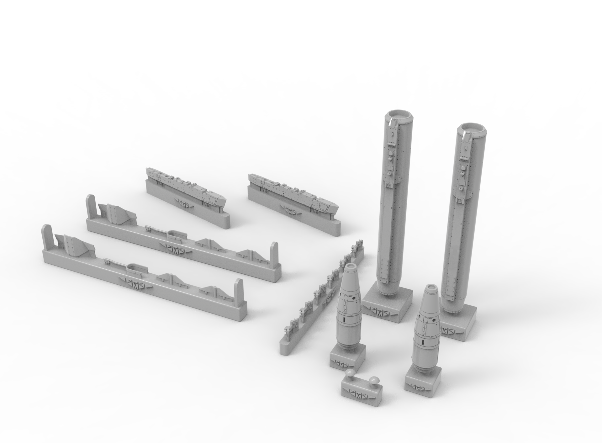 48235-1TMP НЕУПРАВЛЯЕМАЯ РАКЕТА С-25 Л Temp Models