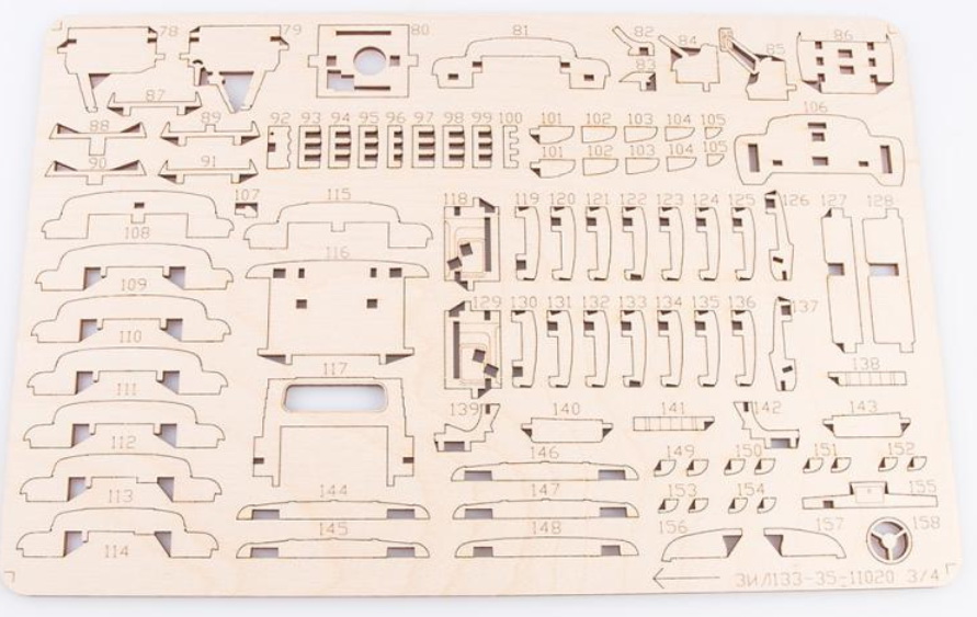 11020BAUMI Сборная модель ЗИЛ-133ГЯ бортовой Baumi
