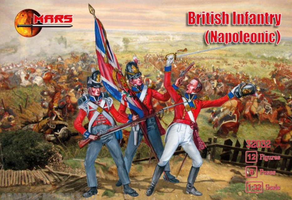 32032MR Фигуры British Infantry (Napoleonic) Mars