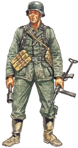 Набор фигурок 6033ИТ Солдатики German Infantry (WWII) Italeri