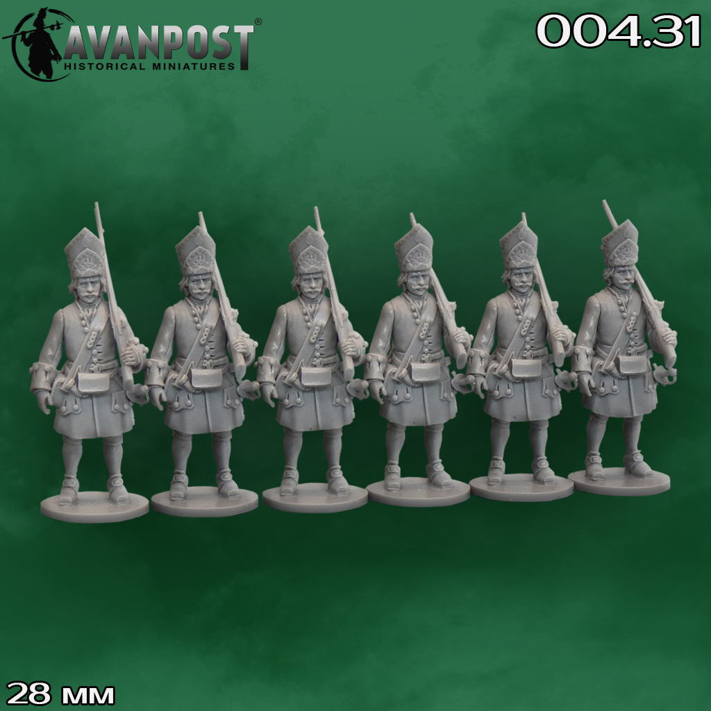 004.31АП Русские гренадёры, 1704-1721 Аванпост