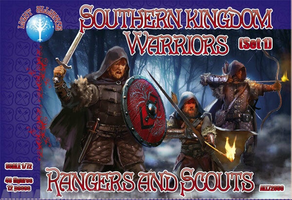 ALL72060 Фигуры Southern Kingdom Warriors set 1 Dark Alliance