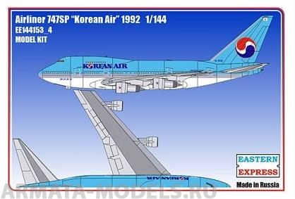 ЕЕ144153_4 Авиалайнер 747SP KOREAN AIR Восточный экспресс