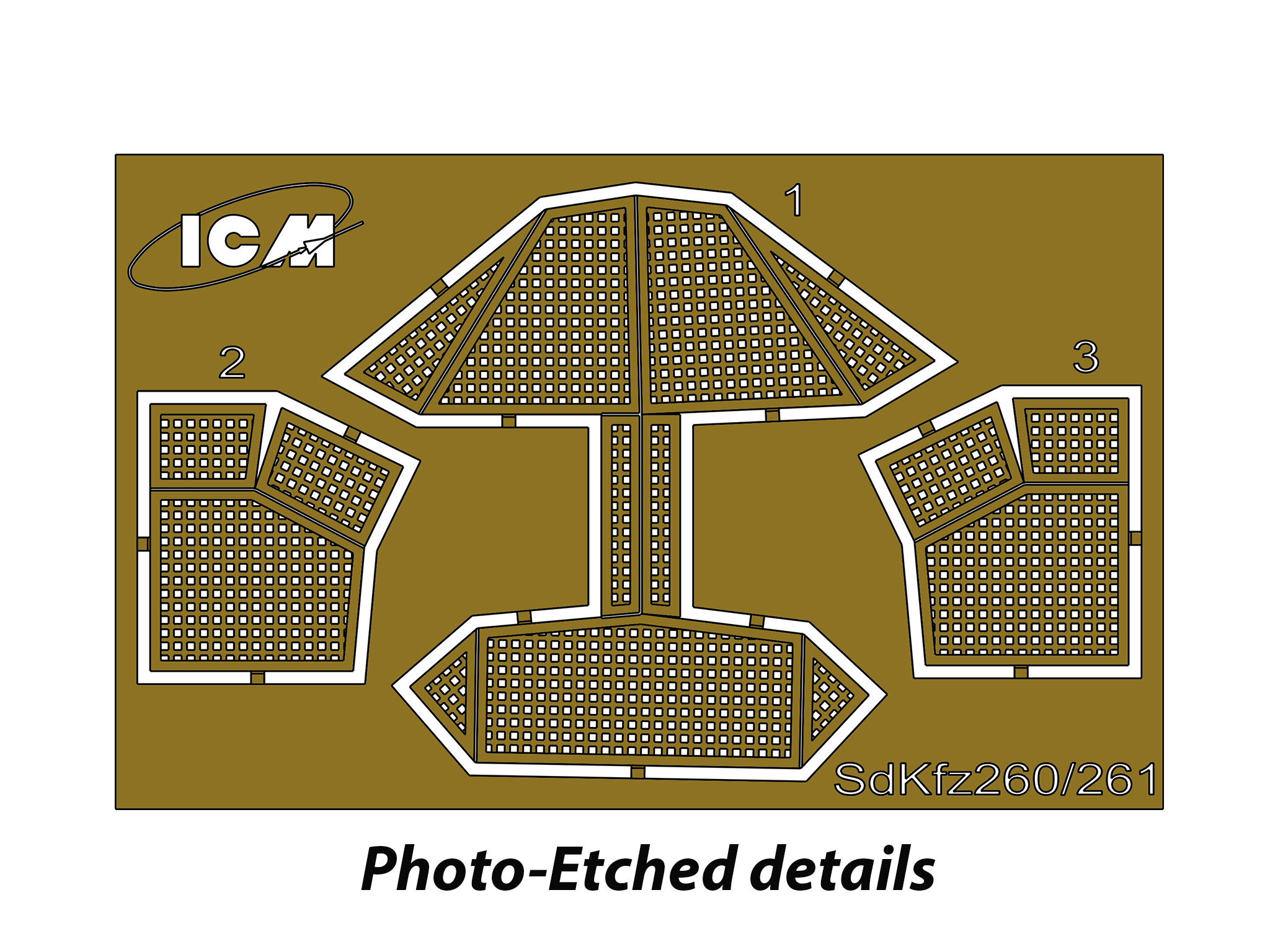 72431 Sd.Kfz.260, германский бронеавтомобиль радиосвязи ICM