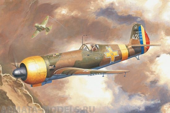 81757 Самолет Romanian IAR-80 1/48 Hobby Boss