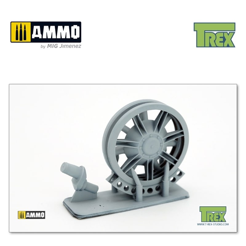 TR35038 Натяжное колесо PzKpfw IV Idler Cast Version