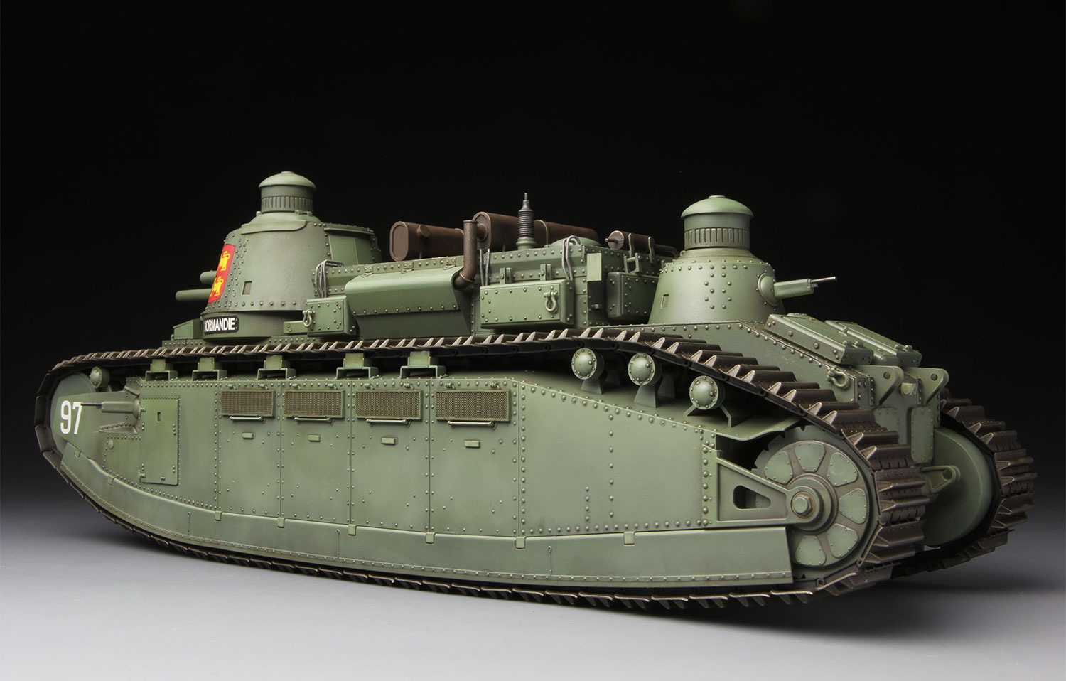 TS-009 FRENCH SUPER HEAVY TANK CHAR 2C Meng