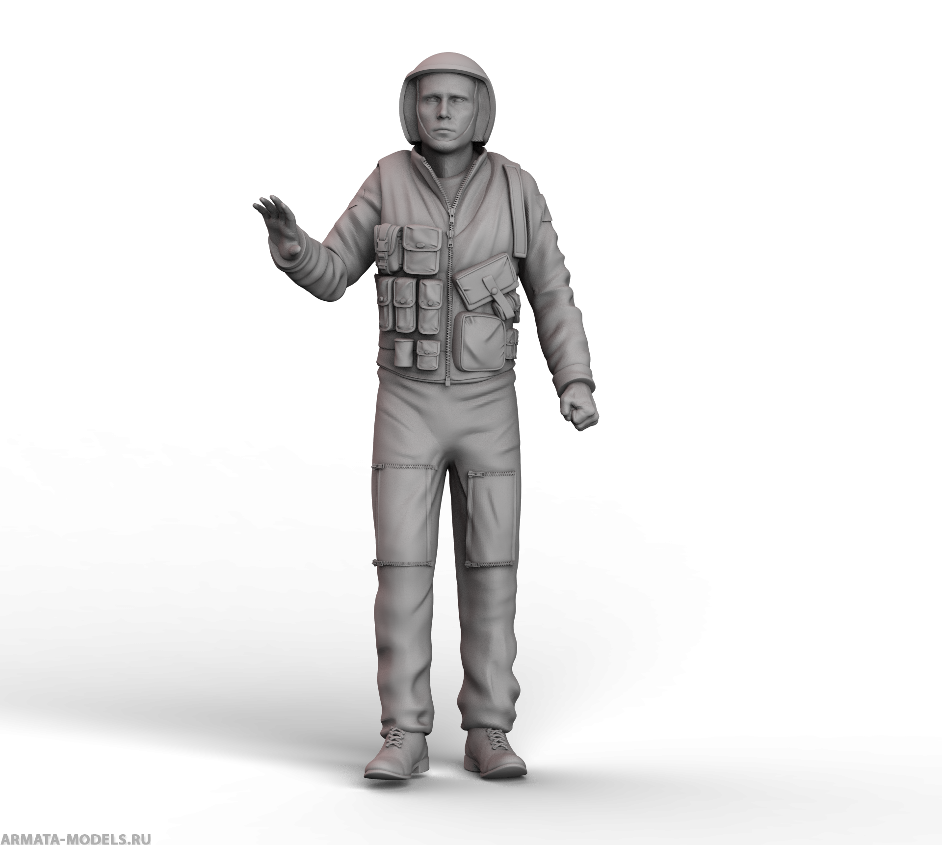 AM4880 Пилот МИ-24П "На удачу!"