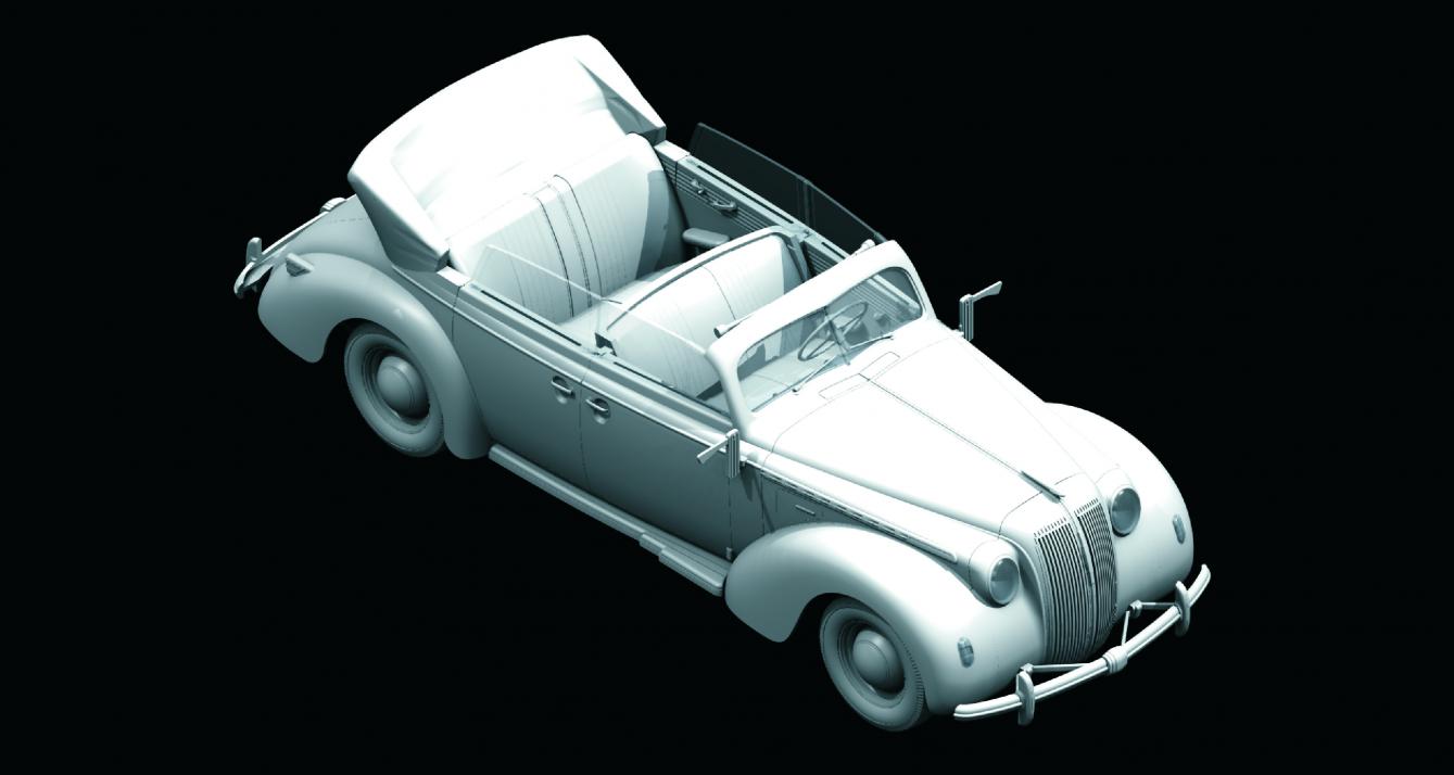 24021 Admiral кабриолет, Германский пассажирский автомобиль ІІ МВ ICM