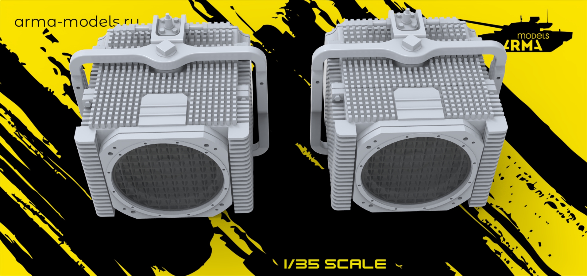 AM35857 Миниатюра Высокодетализированный комплекс оптико-электронного подавления — КОЭП «Штора-1» Arma Models