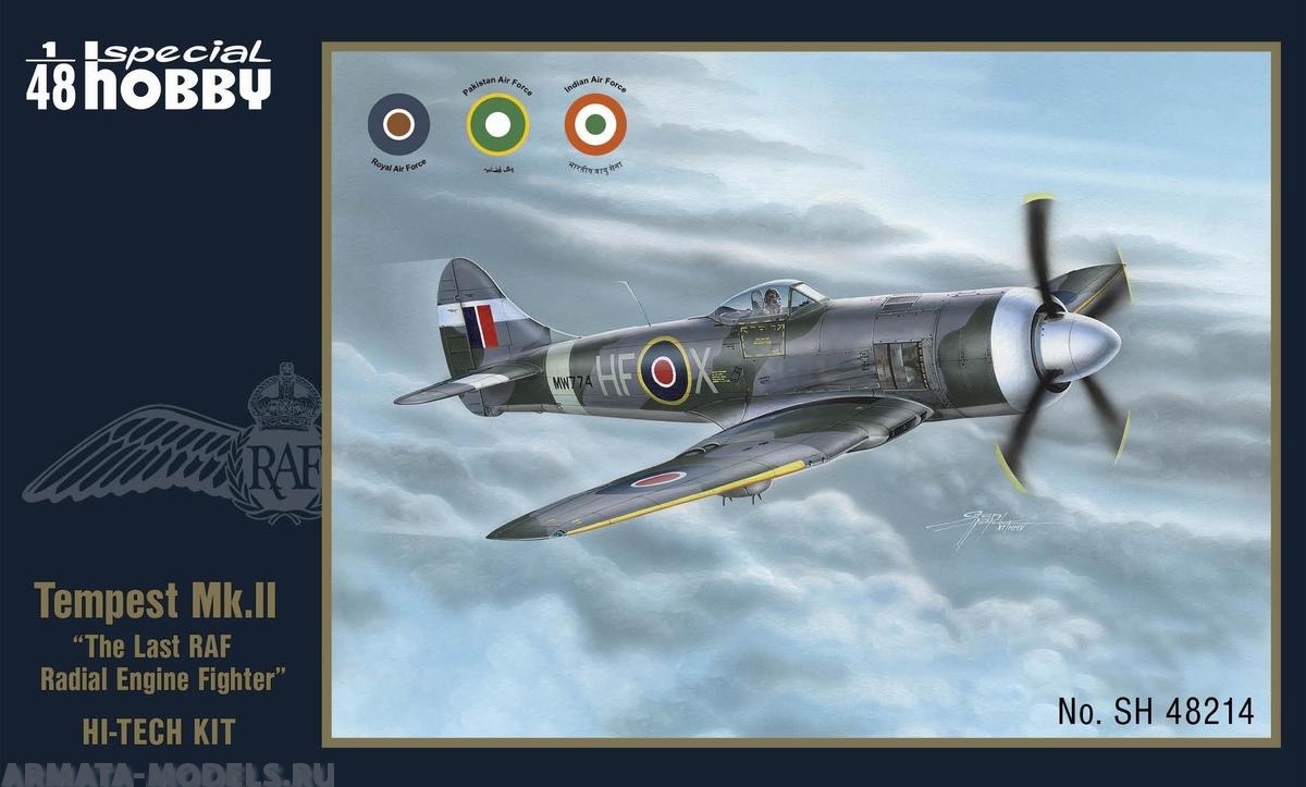 SH48214 Tempest Mk.II Hi-Tech Special Hobby