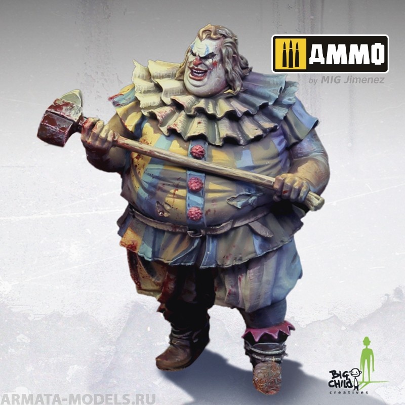 BCFO54003 Миниатюра Ishmael Holdsworth the Clown BIG CHILD
