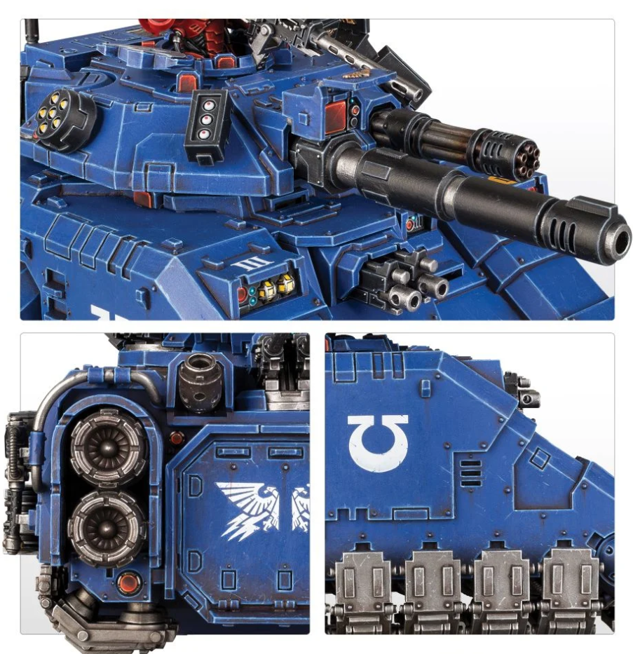 48-55GW Набор Космодесант. Танк Примарисов Репульсор Палач (Primaris Repulsor Executioner)