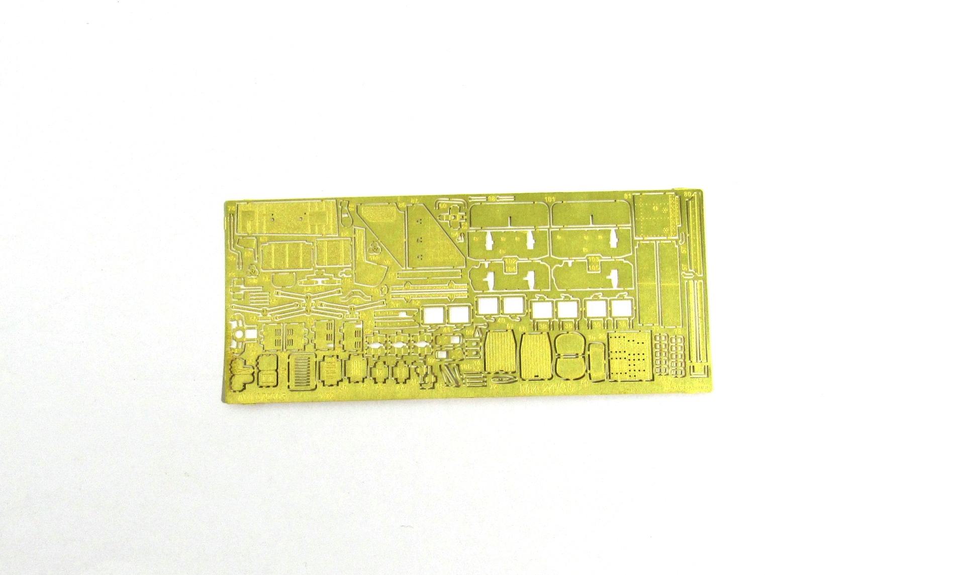 MD 072003 Набор фототравления для вертолёта Крокодил, интерьер (Звезда) Микродизайн