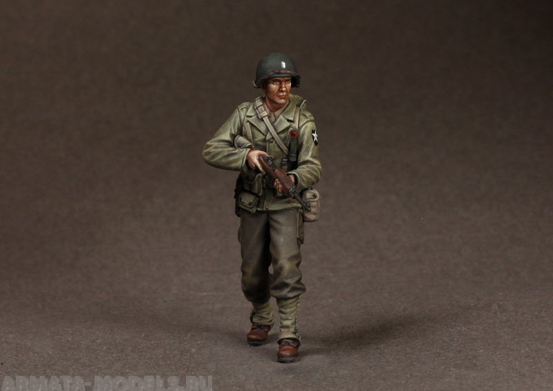 3005SOGA US Infantry officer SOGA Miniatures