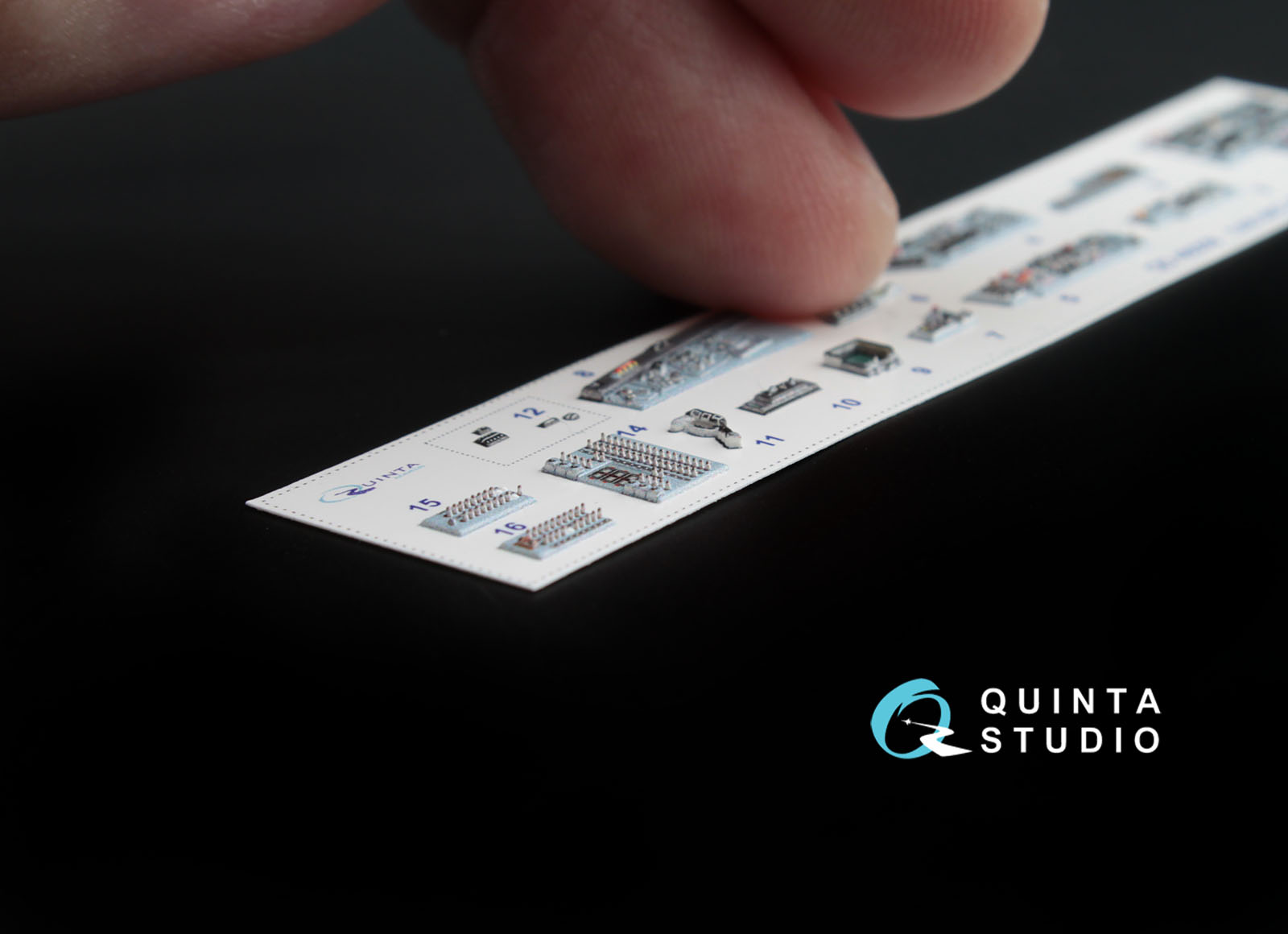 QD48008 1:48 3D Декаль интерьера кабины  МиГ-29 (9-12) (для модели GWH)