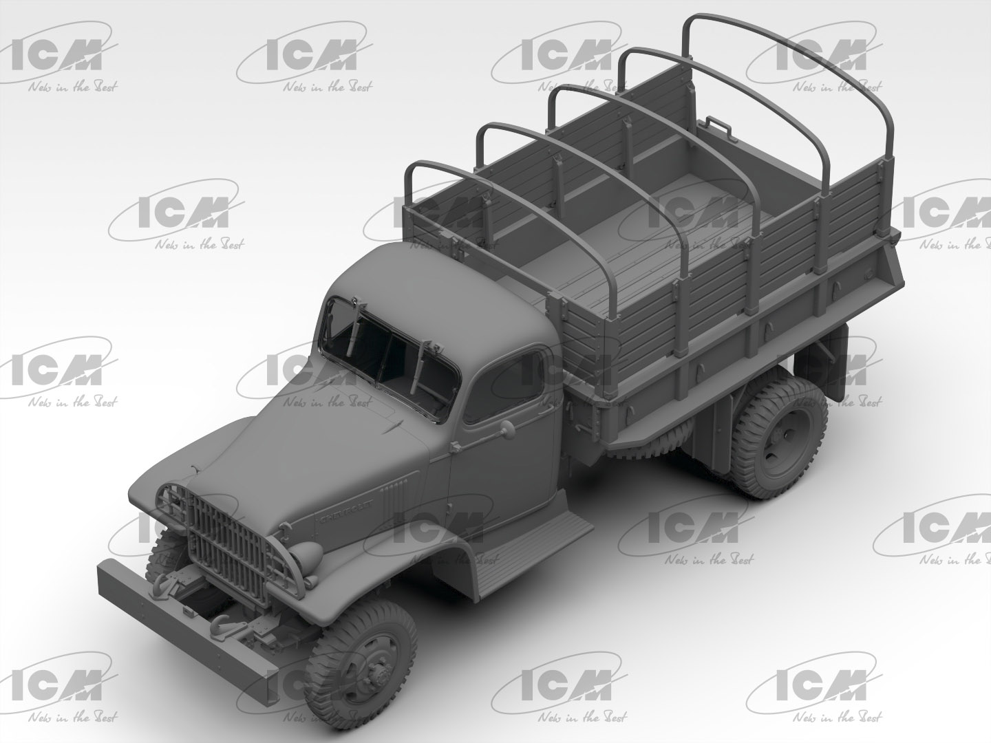 35593 G7107, Армейский грузовой автомобиль IIМВ ICM