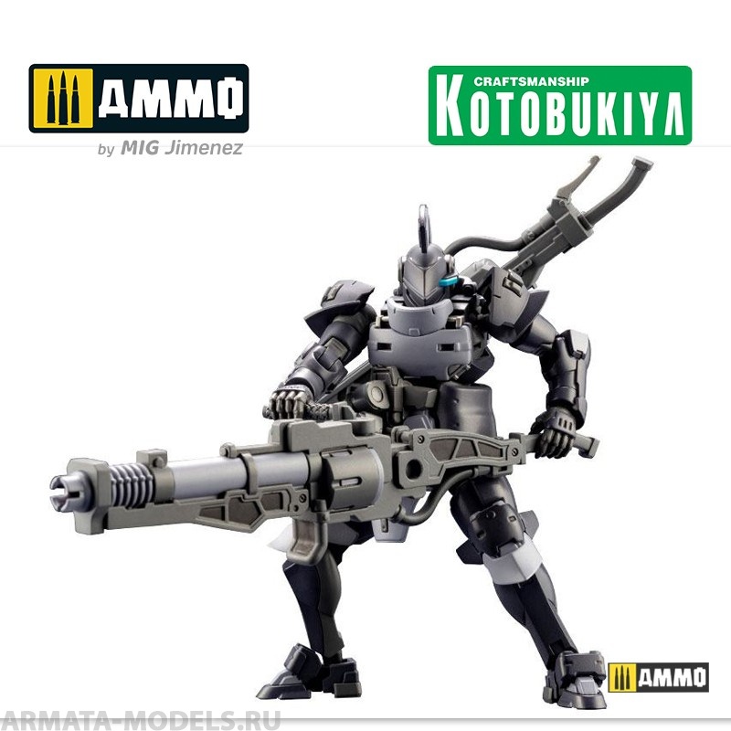 KTOHG057 Коллекционая сборная модель  HGPM Kit 1/24 Governor Armor Type Knight Nero 8 cm KOTOBUKIYA
