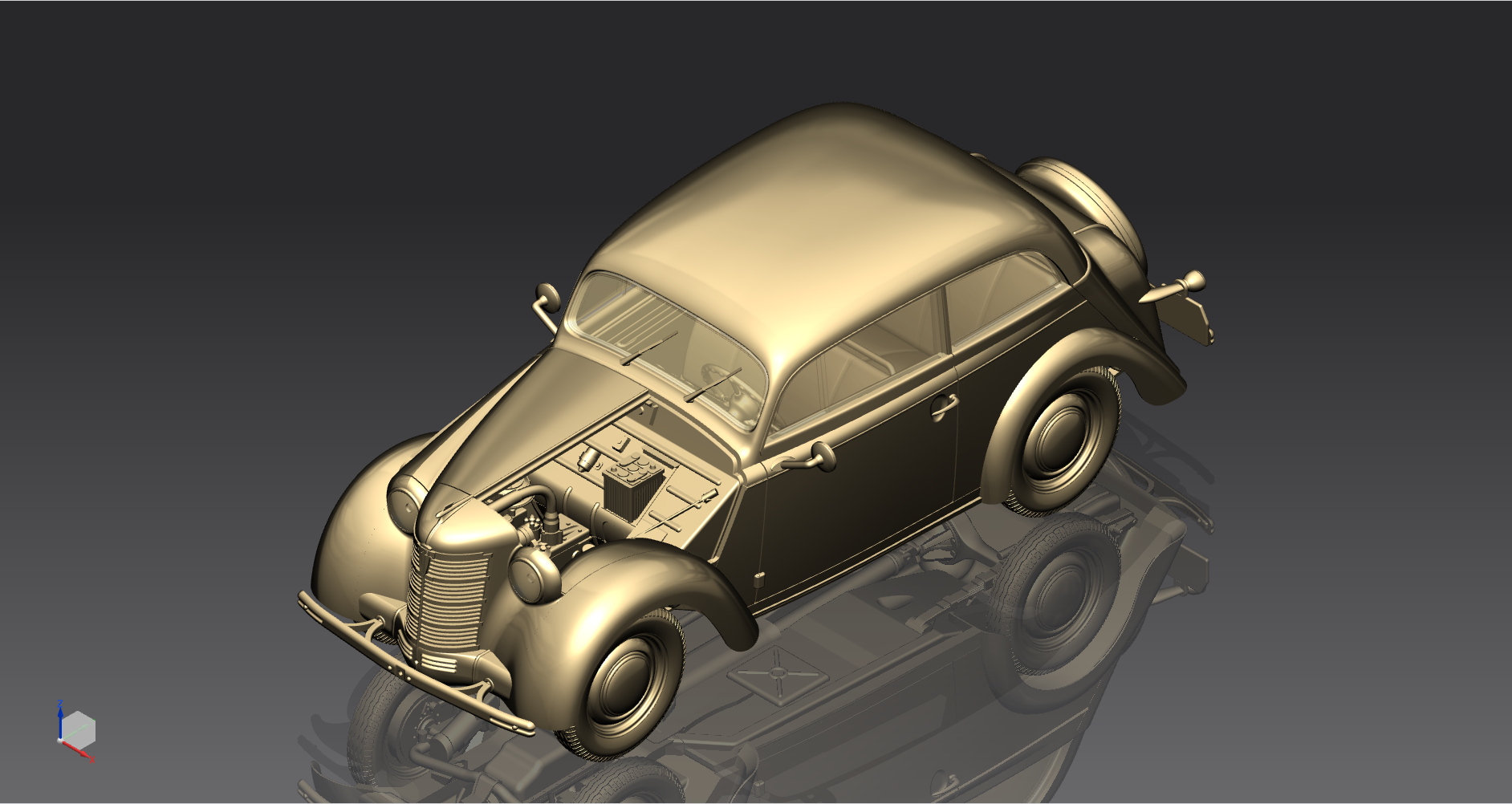 35478 Kadett K38 Седан, Германский легковой автомобиль ІІ МВ ICM