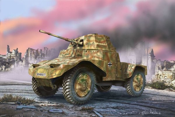 03259 Разведывательный автомобиль Armoured Scout Vehicle P 204 (f) Revell