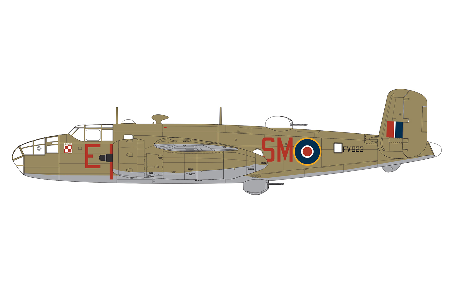 A06018 Самолет North American Mitchell Mk.II Airfix