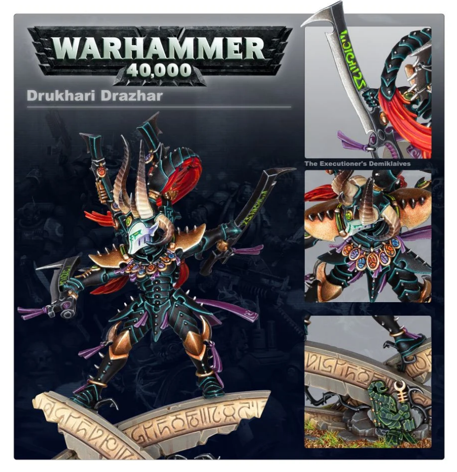 45-41GW Набор Друкари. Дражар (Drukhari Drazhar)