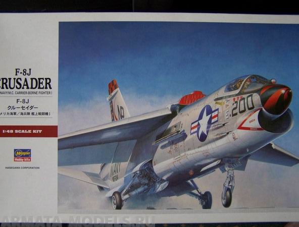 07226 Самолет F-8J Crusader PT26 Hasegawa