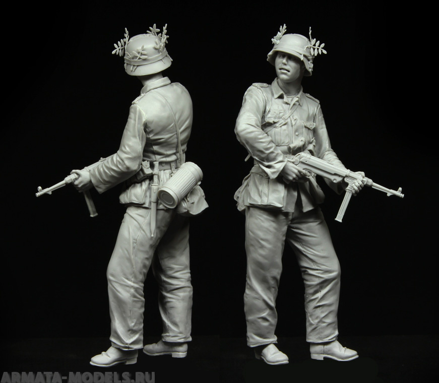 602STAL 1/16 Немецкий пехотинец Stalingrad