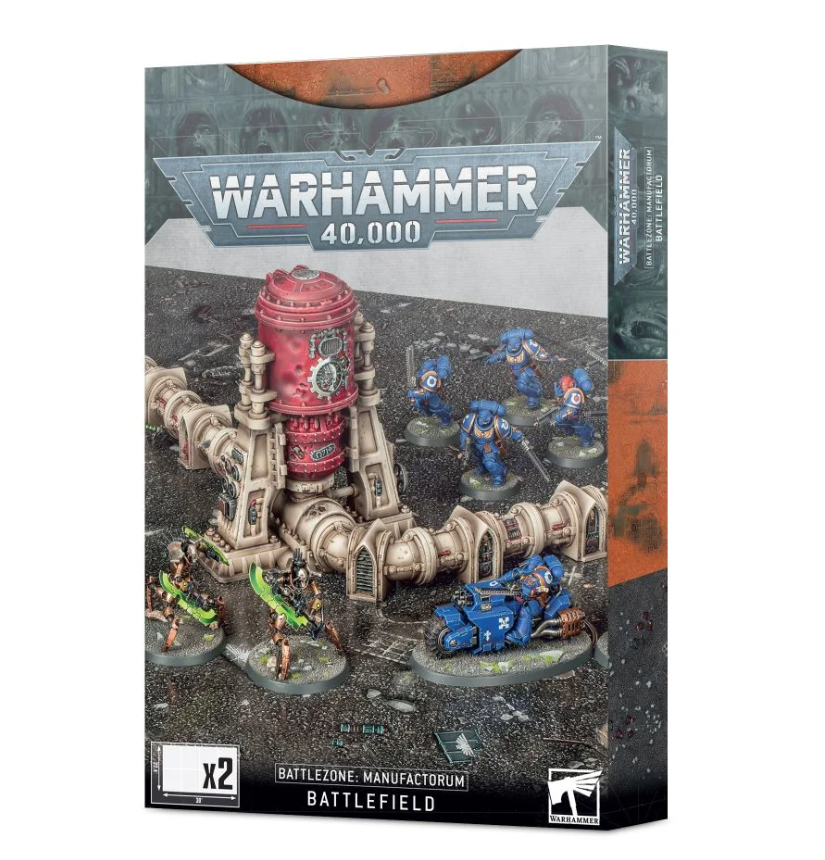 40-48GW Набор Вархаммер 40000: Поле Битвы Мануфакторум (Warhammer 40000: Battlezone Manufactorum Battlefield)