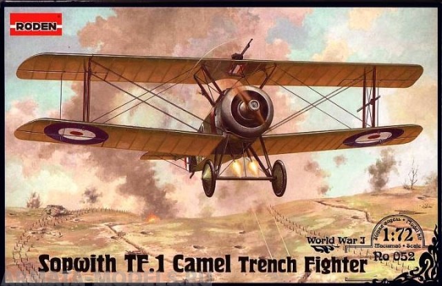 Rod052 Самолет SOPWITH TF.1 CAMEL Roden