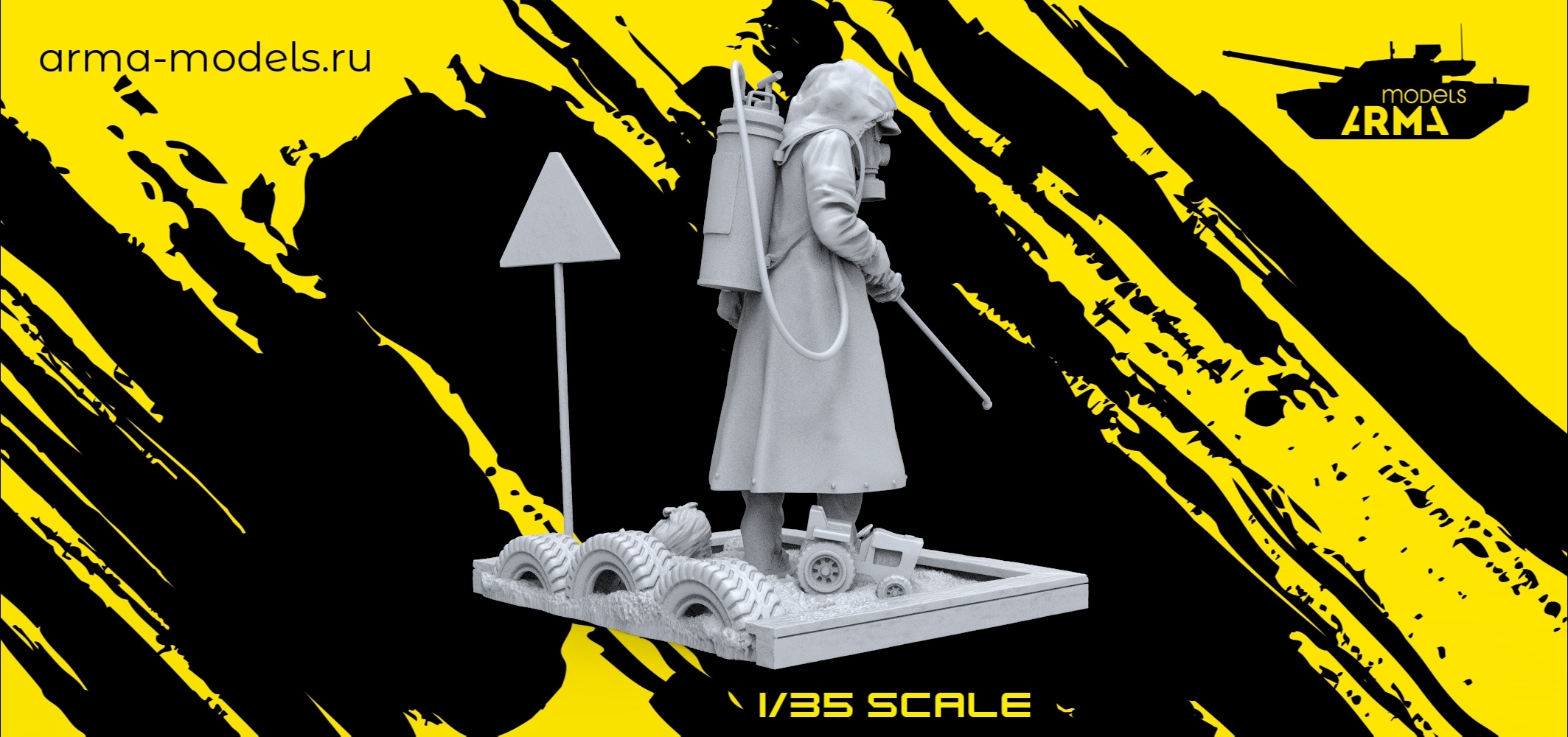 AM35671 Фигура Ликвидатор Arma Models