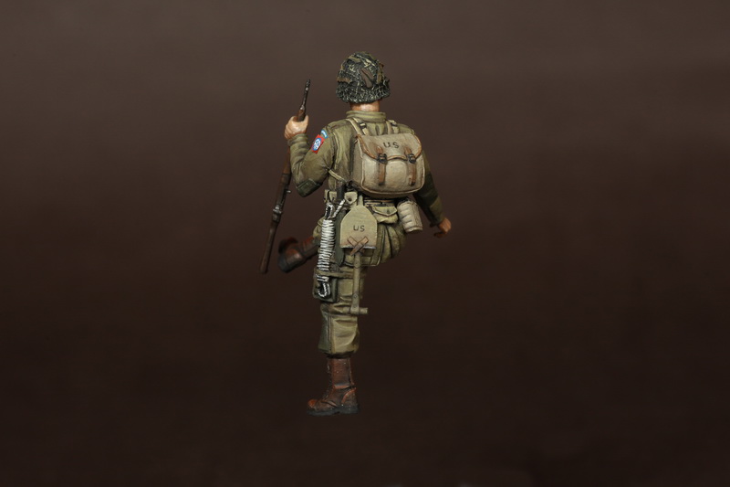 35119SOGA U.S. Army Airborne for jeep. Normandy, 1944. SOGA Miniatures