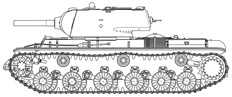 35021 Советский тяжелый танк КВ-9 ARK model