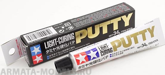 87076T Шпатлевка Light-Curing Putty