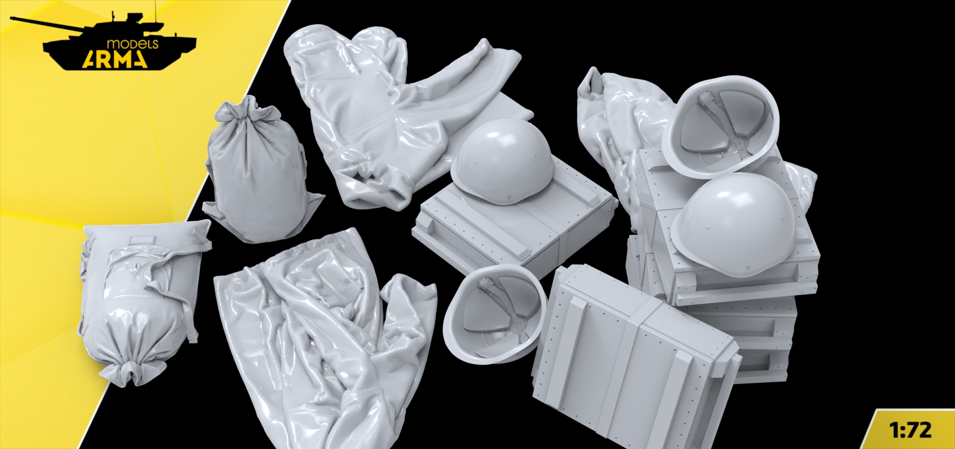 AM72650 Миниатюра Обвес для танка Arma Models