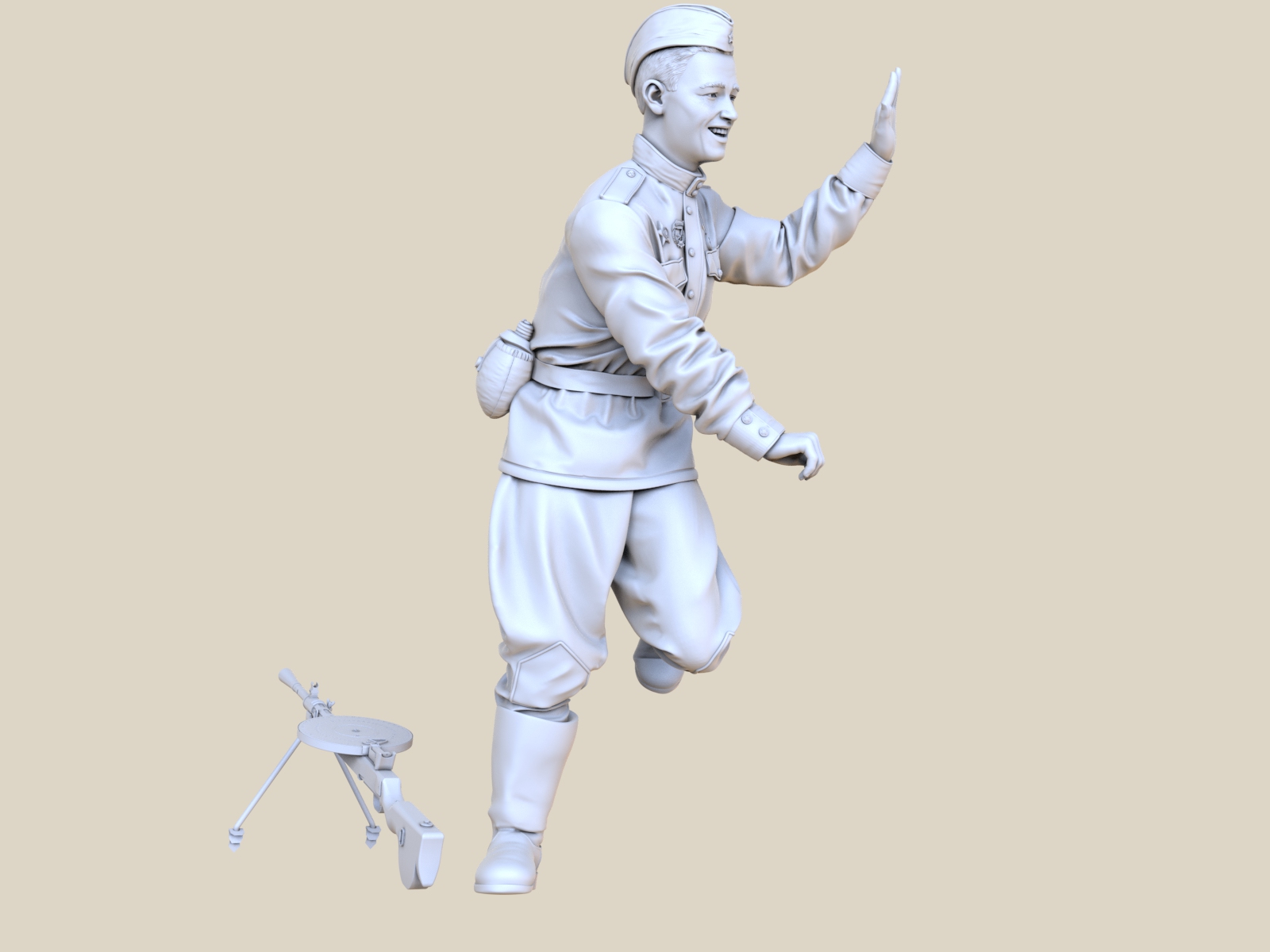 AM35570 Фигура бойца 2 Arma Models