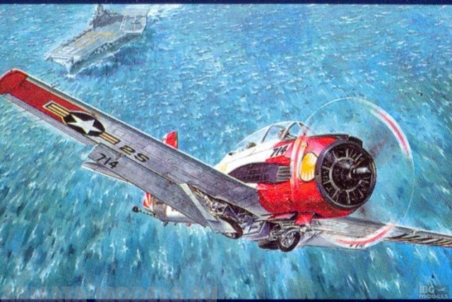 Rod451 Самолёт North American T-28C Trojan Roden